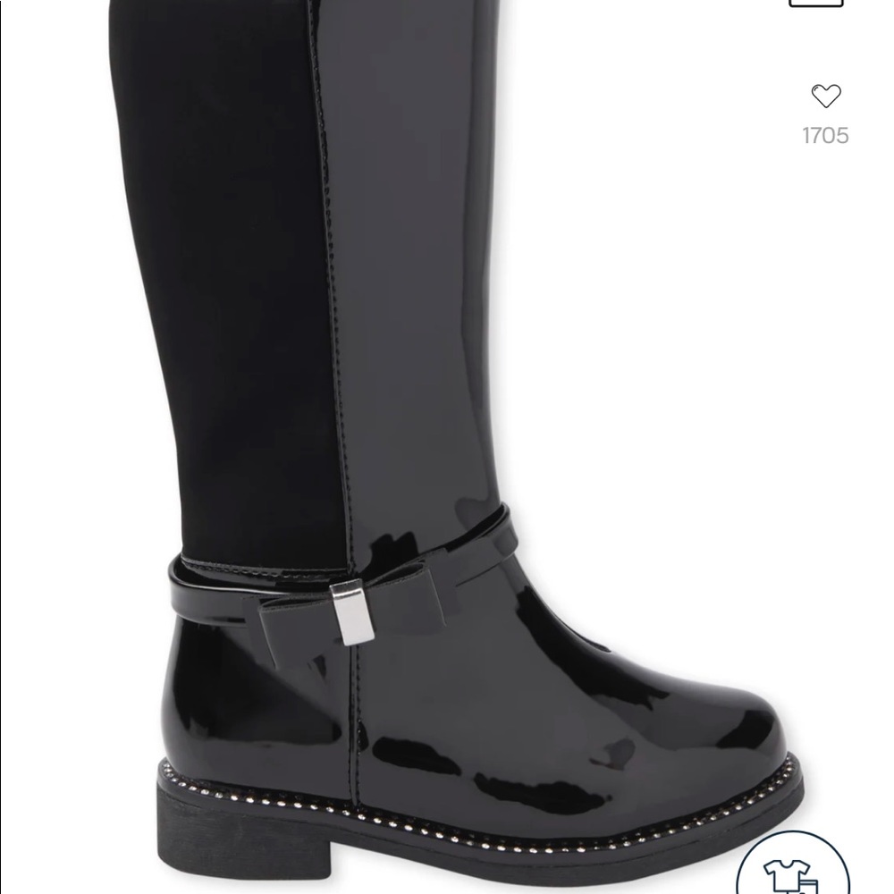 Children’s Place Patent Leather Ridding Boot
